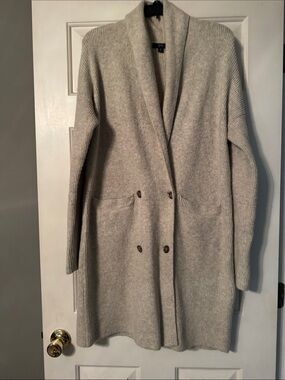 J Crew Long Cardigan Sweater Small